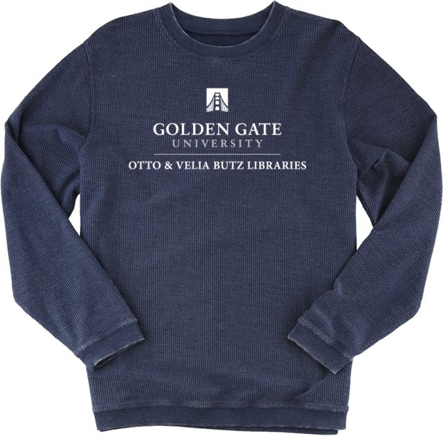 Golden Gate Boxercraft Womens Corded Crew Otto and Velia Butz Libraries - Golden Gate University - ONLINE ONLY