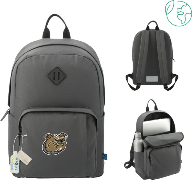 Bryant Repreve Ocean Everyday Computer Backpack Bulldog Head - ONLINE ONLY