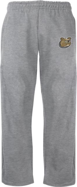 Bryant Fleece Open Bottom Pant Bulldog Head - ONLINE ONLY