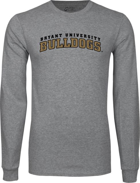 Bryant Long Sleeve T Shirt Arched Bryant University Bulldogs - ONLINE ONLY