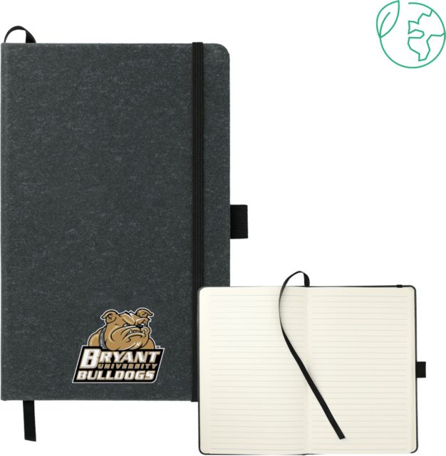 Bryant 5.5 x 8.5 FSC Mix Recycled Leather Bound Journal Bryant Official Logo - ONLINE ONLY