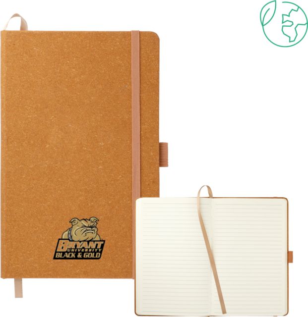 Bryant 5.5 x 8.5 Natural FSC Mix Recycled Leather Bound Journal Bryant Donor Club - ONLINE ONLY