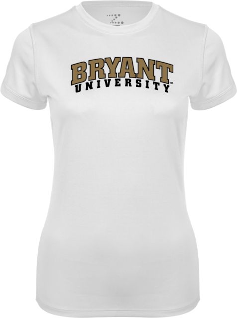 Bryant Ladies Syntrel Performance Tee Arched Bryant University - ONLINE ONLY