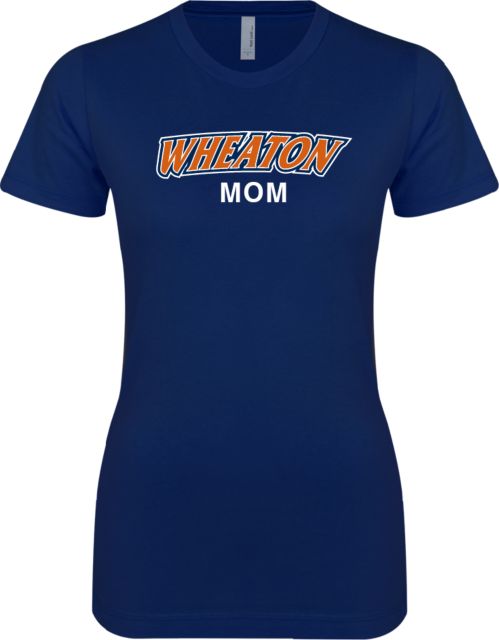 Wheaton College IL Next Level Ladies SoftStyle Junior Fitted Tee Mom - ONLINE ONLY