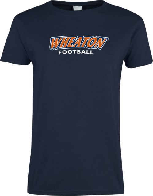 Wheaton College IL Ladies T Shirt Wheaton Football - ONLINE ONLY