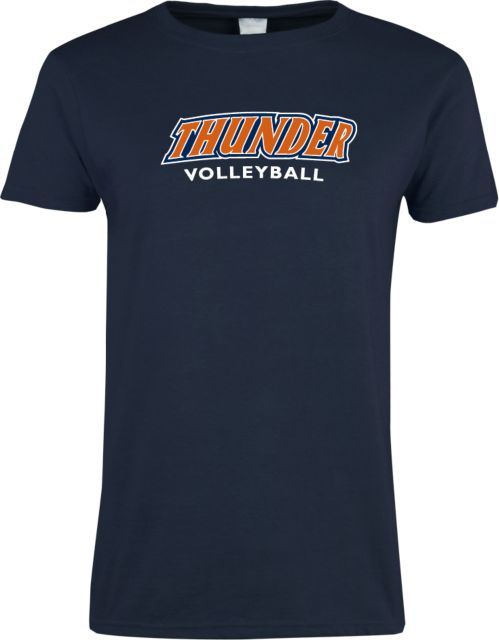 Wheaton College IL Ladies T Shirt Thunder Volleyball - ONLINE ONLY