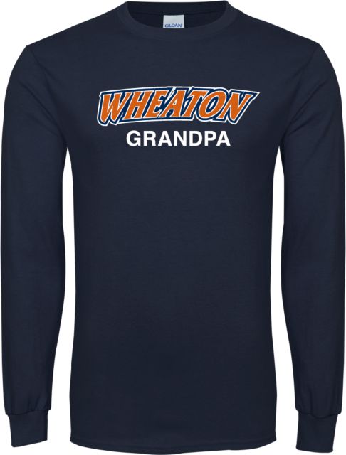 Wheaton College IL Long Sleeve T Shirt Grandpa - ONLINE ONLY