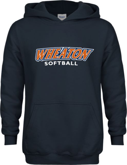 Wheaton College IL Youth Fleece Hoodie Wheaton Softball - ONLINE ONLY