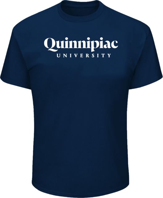 Quinnipiac Tall T Shirt University Wordmark - ONLINE ONLY