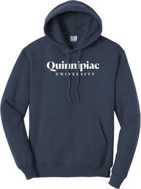 Quinnipiac Tall Fleece Hoodie University Wordmark - ONLINE ONLY