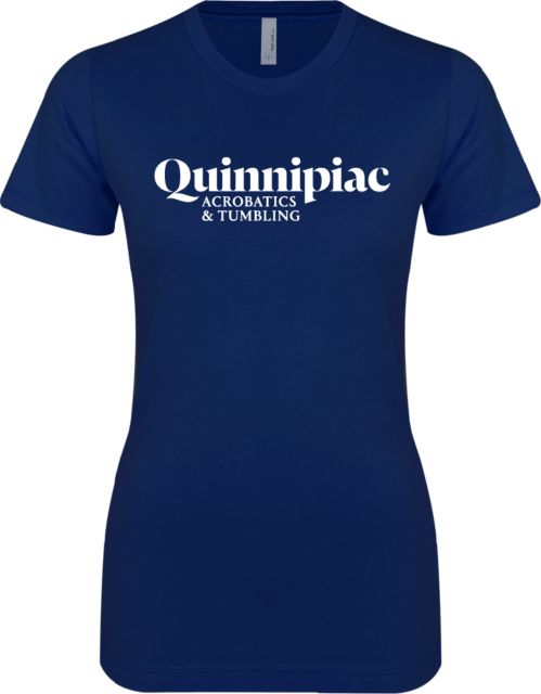 Quinnipiac Next Level Ladies SoftStyle Junior Fitted Tee Acrobatics and Tumbling - ONLINE ONLY
