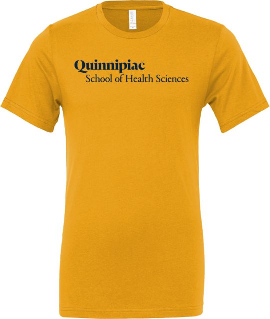 Quinnipiac Bella + Canvas Jersey Cotton T Shirt Quinnipiac School of Health and Sciences - ONLINE ONLY