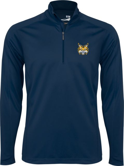 Quinnipiac Syntrel Interlock 1/4 Zip Growler - ONLINE ONLY
