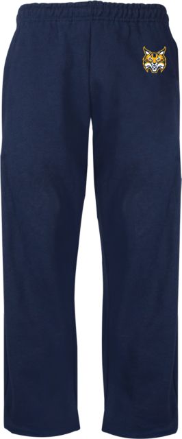 Quinnipiac Fleece Open Bottom Pant Growler - ONLINE ONLY