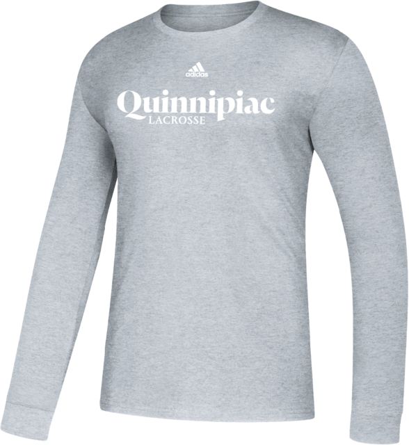 Quinnipiac Adidas Amplifier Long Sleeve Tee Quinnipiac Lacrosse - ONLINE ONLY