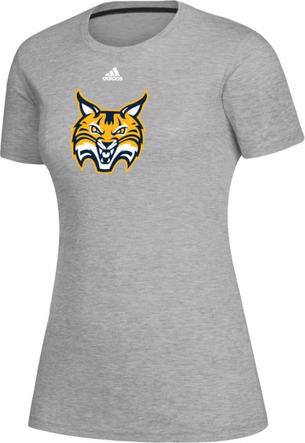 Quinnipiac Adidas Womens Creator Performance Medium Tee Growler - ONLINE ONLY