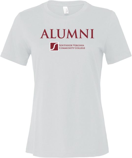 Virginia CC System Bella + Canvas Womens Relaxed Cotton T Shirt Alumni - Southside Virginia Community College - ONLINE ONLY