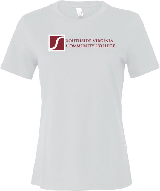 Virginia CC System Bella + Canvas Womens Relaxed Cotton T Shirt Southside Virginia Community College - ONLINE ONLY