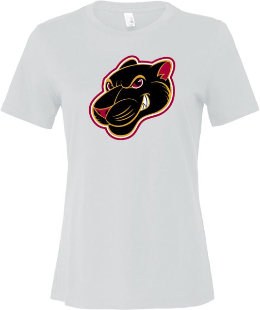 Virginia CC System Bella + Canvas Womens Relaxed Cotton T Shirt Southside Virginia Community College Mascot - ONLINE ONLY