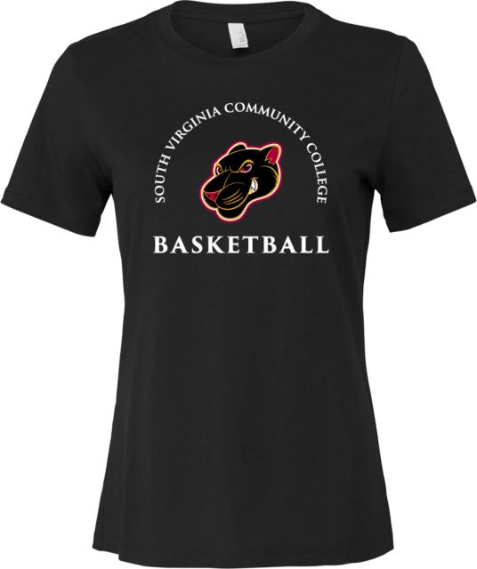 Virginia CC System Bella + Canvas Womens Relaxed Cotton T Shirt Basketball - Southside Virginia Community College - ONLINE ONLY