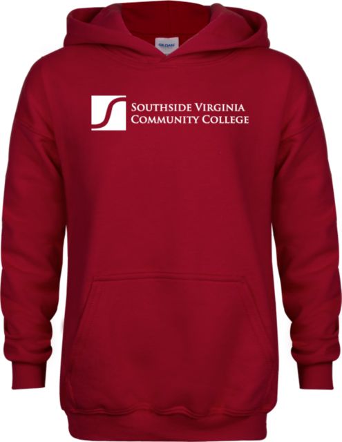 Virginia CC System Youth Cardinal Fleece Hoodie Southside Virginia Community College - ONLINE ONLY