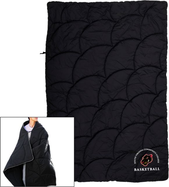Virginia CC System Wearable Camping Blanket Basketball - Southside Virginia Community College - ONLINE ONLY