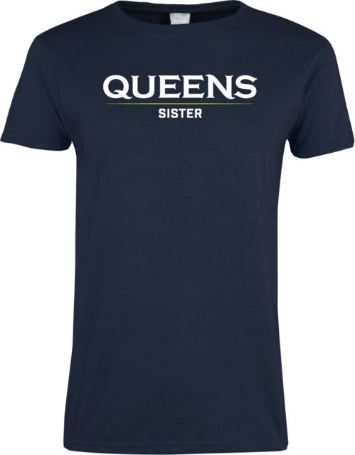 Queens U of Charlotte Womens Short Sleeve Tee Queens - Sister - ONLINE ONLY