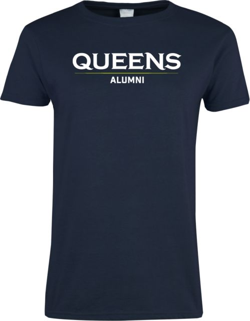 Queens U of Charlotte Womens Short Sleeve Tee Queens - Alumni - ONLINE ONLY