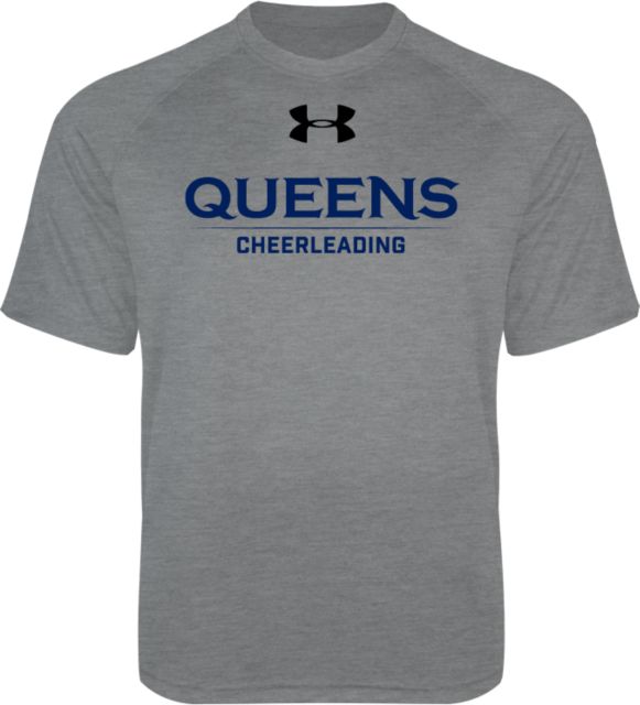 Queens U of Charlotte Under Armour Youth Tech Tee Queens -  Cheerleading - ONLINE ONLY
