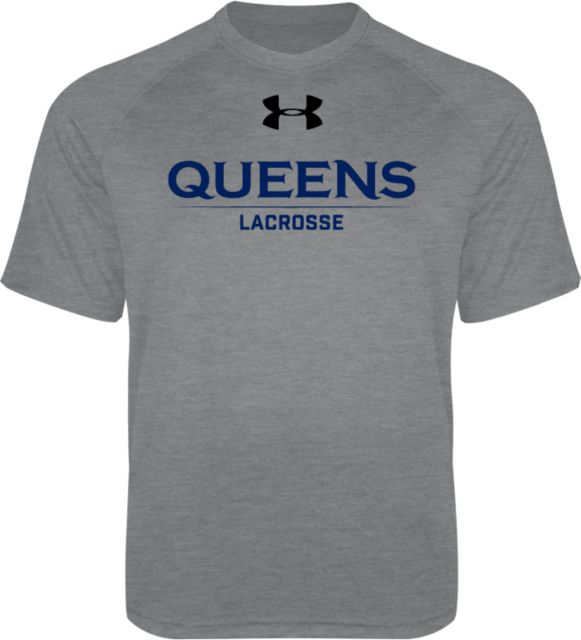 Queens U of Charlotte Under Armour Youth Tech Tee Queens -  Lacrosse - ONLINE ONLY