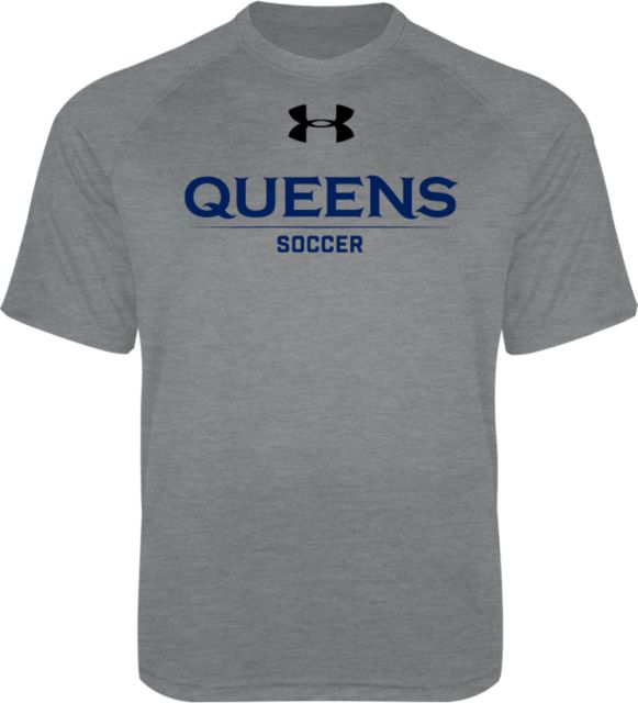 Queens U of Charlotte Under Armour Youth Tech Tee Queens -  Soccer - ONLINE ONLY