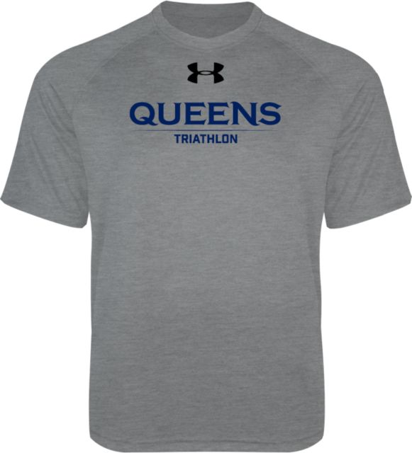 Queens U of Charlotte Under Armour Youth Tech Tee UA - Queens Triathlon - ONLINE ONLY