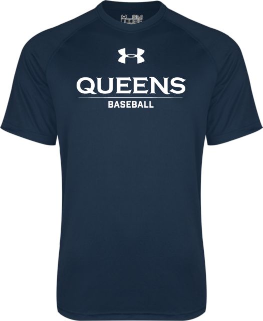 Queens U of Charlotte Under Armour Tech Tee UA - Queens Baseball - ONLINE ONLY