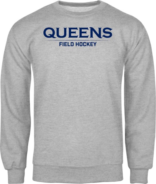 Queens U of Charlotte Fleece Crew Queens -  Field Hockey - ONLINE ONLY