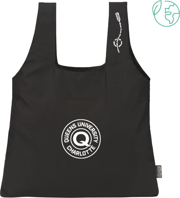 Queens U of Charlotte ChicoBag Original rePETe Tote Queens Q Athletic Seal - ONLINE ONLY