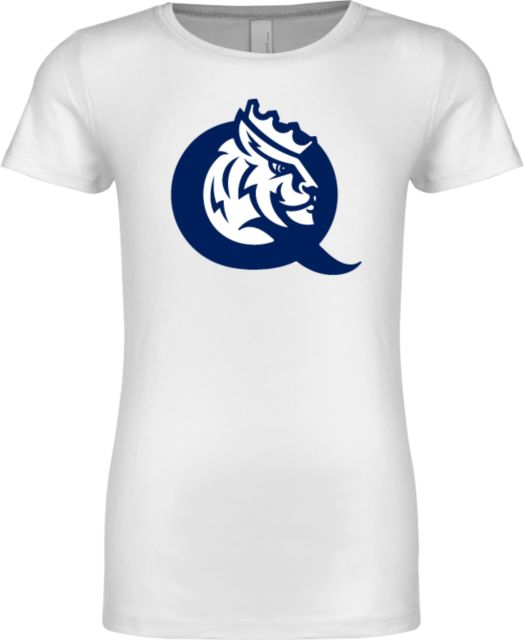 Queens U of Charlotte Next Level Girls Fashion Fit T Shirt Queens Athletic Mark - ONLINE ONLY