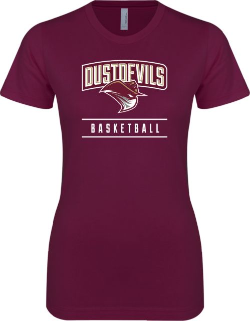 TAMIU Next Level Ladies SoftStyle Junior Fitted Tee Basketball - ONLINE ONLY