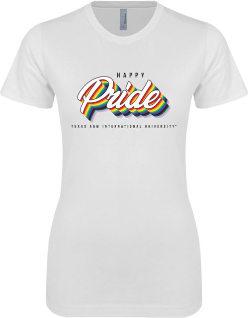Texas A&M International Next Level Boyfriend Tee Pride Script - ONLINE ONLY