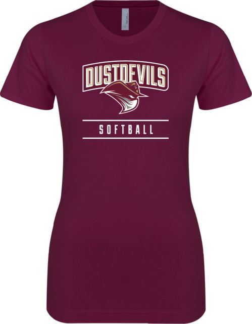 TAMIU Next Level Ladies SoftStyle Junior Fitted Tee Softball - ONLINE ONLY