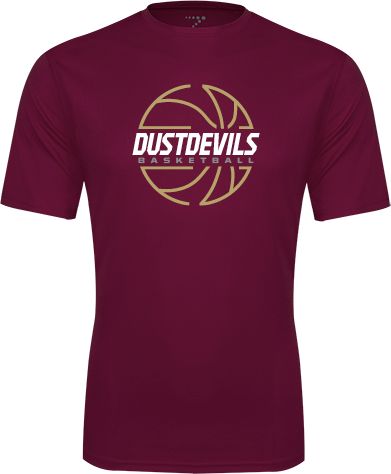 TAMIU Performance Tee Basketball Design - ONLINE ONLY