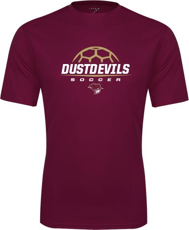 TAMIU Performance Tee Soccer Design - ONLINE ONLY