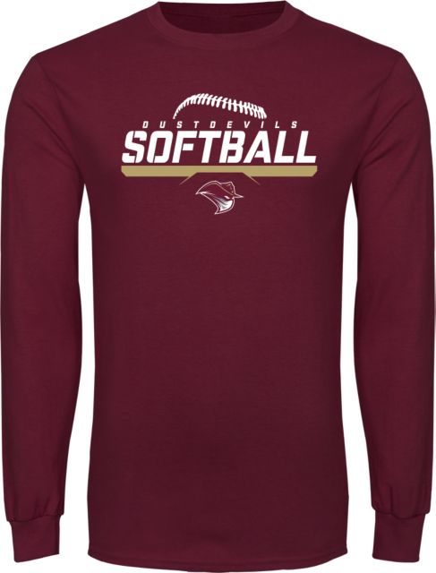 TAMIU Long Sleeve T Shirt Softball Design - ONLINE ONLY