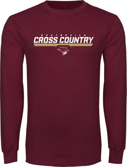 TAMIU Long Sleeve T Shirt Cross Country Design ONLINE ONLY