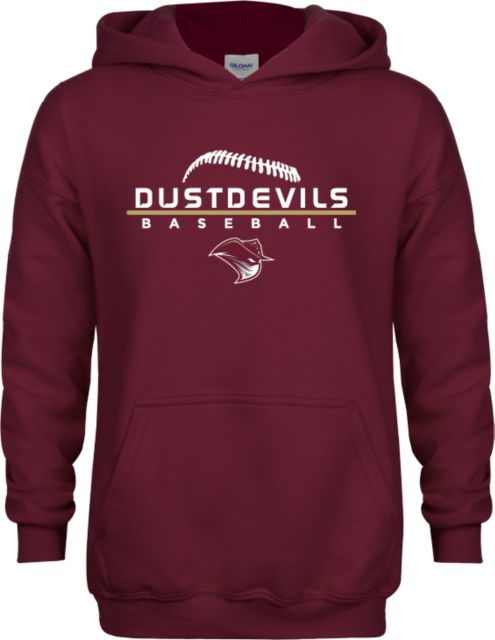 TAMIU Youth Fleece Hoodie Baseball Design - ONLINE ONLY