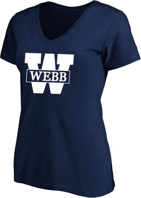 Webb School Womens Plus V Neck T Shirt Webb Athletic W - ONLINE ONLY