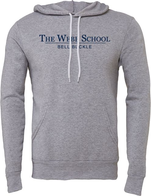 Webb School Bella + Canvas Fleece Hood The Webb School Bell Buckle - ONLINE ONLY
