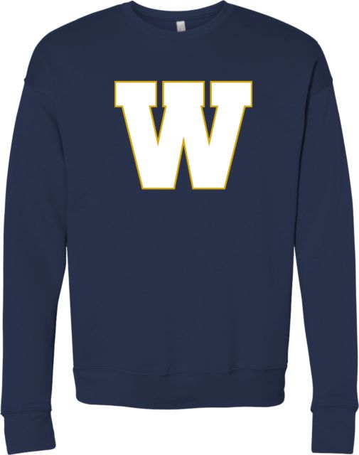 Webb School Bella + Canvas Fleece Crew Webb Vintage W - ONLINE ONLY