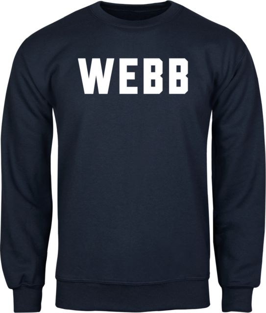 Webb School Fleece Crew Webb Block - ONLINE ONLY