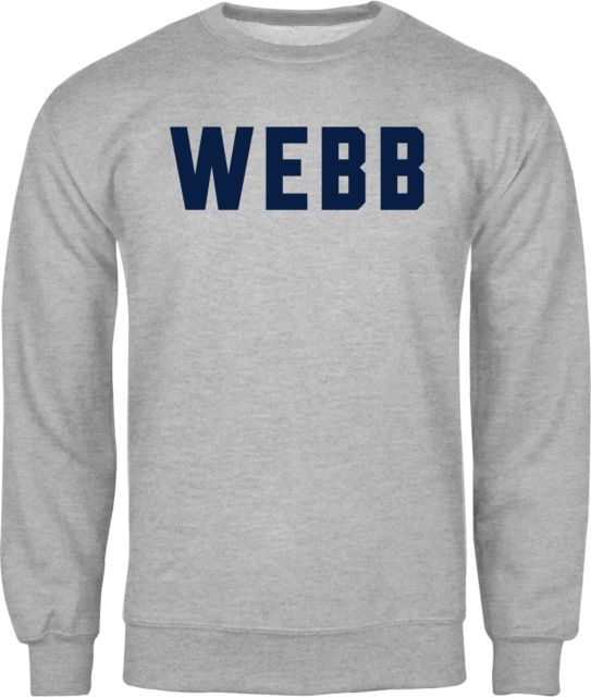 Webb School Fleece Crew Webb Block - ONLINE ONLY