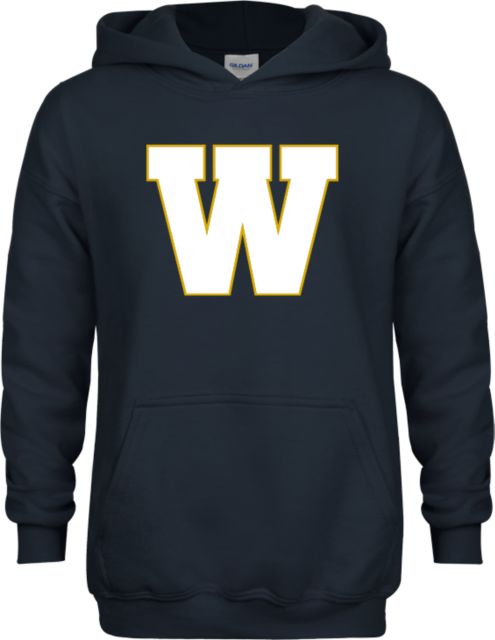 Webb School Youth Fleece Hoodie Webb Vintage W - ONLINE ONLY